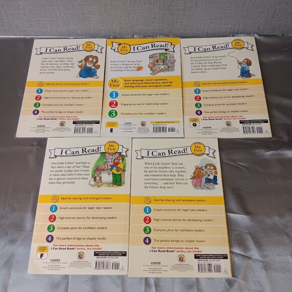 Little Critter Book Lot 5 Mercer Mayer Children Kids Picture My First I CAN READ - Picture 2 of 2
